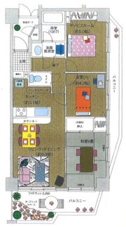 ロアーブル・サン橋本の間取り画像