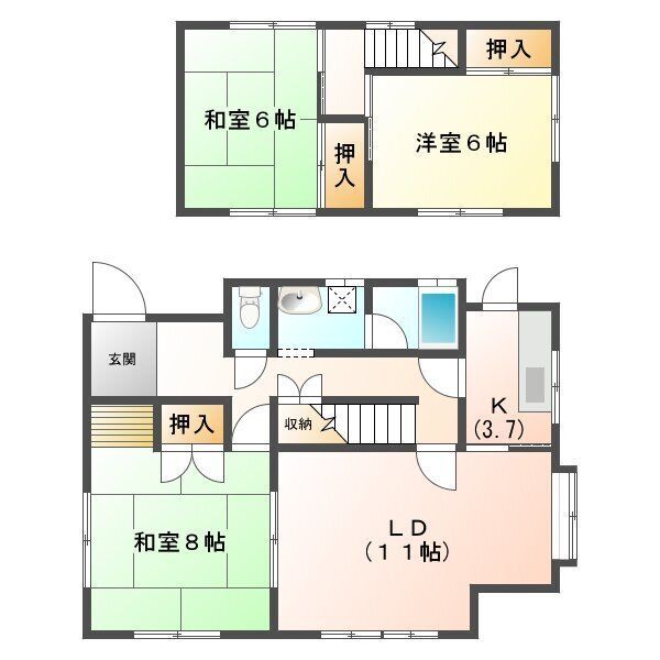間取図
