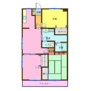 コーシャハイツ富任Cの間取り画像