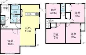 揖保郡太子町中古戸建の間取り画像