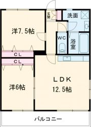 グランベージュの間取り画像