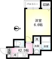 HEIM RUHE(ﾊｲﾑﾙｰｴ)の間取り画像