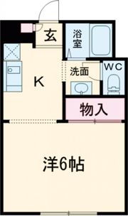 ジュネス名谷の間取り画像