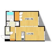 フラワーヒルズの間取り画像