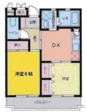 サンハイツ荒田の間取り画像