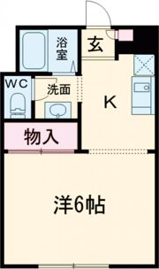 ジュネス名谷の間取り画像