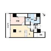 ザ・パーク一番堀の間取り画像