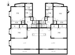 西津田マンションⅡの間取り画像