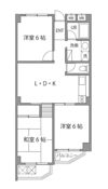 富士深大寺マンションの間取り画像