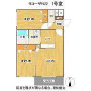 La Causa N22(ラコーザN22)の間取り画像