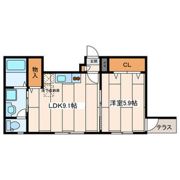 Chanter(シャンテ)の間取り画像