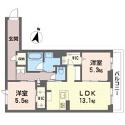 グレースゴンゲンの間取り画像