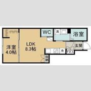 シャルム旭ケ丘ウエストの間取り画像