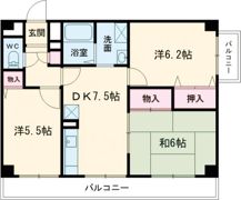 バーベナ光台F棟の間取り画像