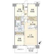 ヴェレーナシティパレ・ド・マリナージュの間取り画像