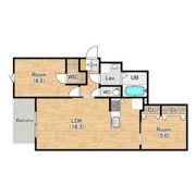 ブルームひまわり※QRコードに詳細有の間取り画像