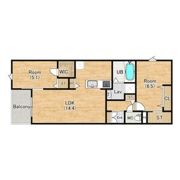 ブルームひまわり(条件変更しました)の間取り画像