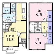 イデアル ファミーユⅠの間取り画像