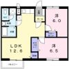 リトルマーシュ B棟の間取り画像