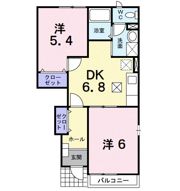 フィオーレSの間取り画像