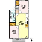 セジュール安東の間取り画像