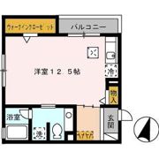 ストゥーディオ雅 B棟の間取り画像