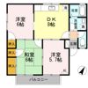 セジュール中相田 Ⅰ棟の間取り画像