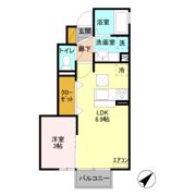 D-roomケンブリッジの間取り画像
