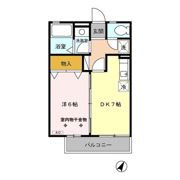 クローカス Ⅰの間取り画像