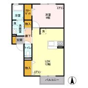 アンソレイエの間取り画像