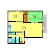 コーポエバーグローC・D・E棟の間取り画像