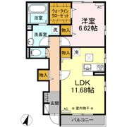 サモユ竜王 Wの間取り画像