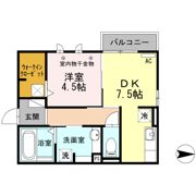 サンライフ B棟の間取り画像