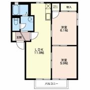 メゾン大栄の間取り画像