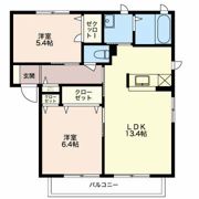 アーバンスクエア Bの間取り画像