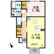 ブロッサムの間取り画像