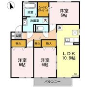 ベルデュール C棟の間取り画像