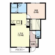 クラヴィエ亘徳の間取り画像