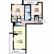 ソサイティー鵯島の間取り画像