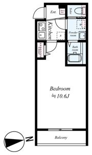 GRADUS拝島の間取り画像