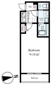 GRADUS拝島の間取り画像
