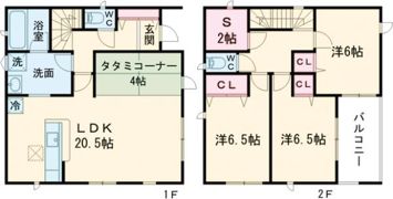 加古川市加古川町南備後の間取り画像