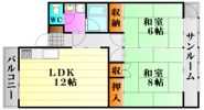 サンコーポ坂井の間取り画像