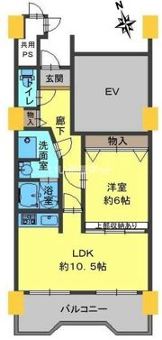 東加古川ハイタウンA棟の間取り画像