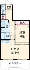 東加古川ハイタウンA棟の間取り画像