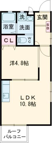 Bonheur（ボヌール）の間取り画像