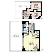 エスティメゾン北新宿の間取り画像