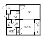 アレックス文京台の間取り画像