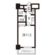 TQレジデンス名古屋錦(旧CASSIA錦本町通)の間取り画像