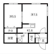 PRIME COURT麻生駅前(プライムコート麻生駅前)の間取り画像